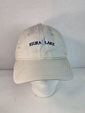 Keuka Lake Camp David  Adult Strap Back Ball Cap.
